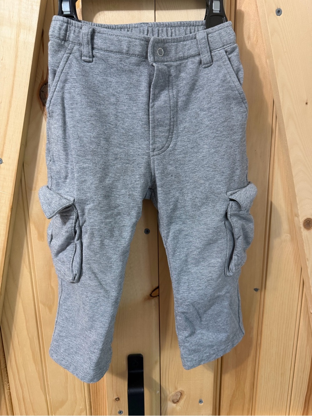 Toobydoo Heather Gray Cargo Jogger Pants
